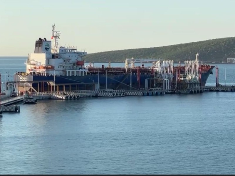 Resguardan en Guaymas buque con bandera de Singapur