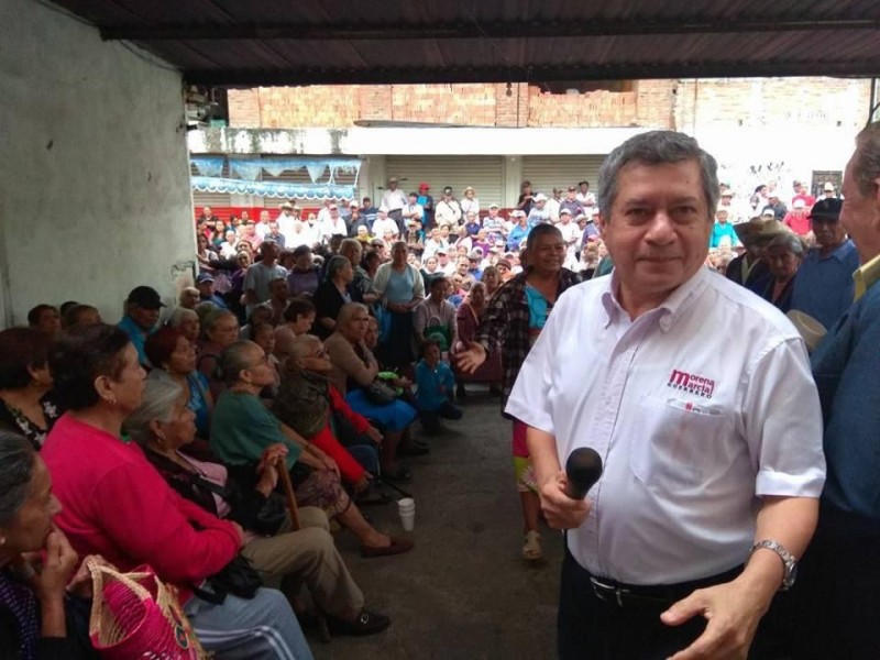 Respetar voluntad del pueblo pide Marcial Rodríguez