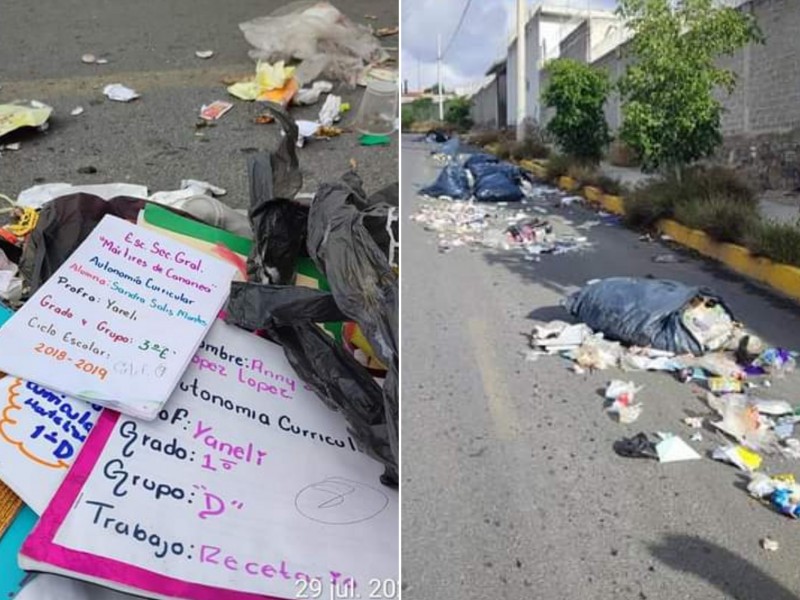 Responsabilizan a secundaria por tirar basura en calles: San Diego