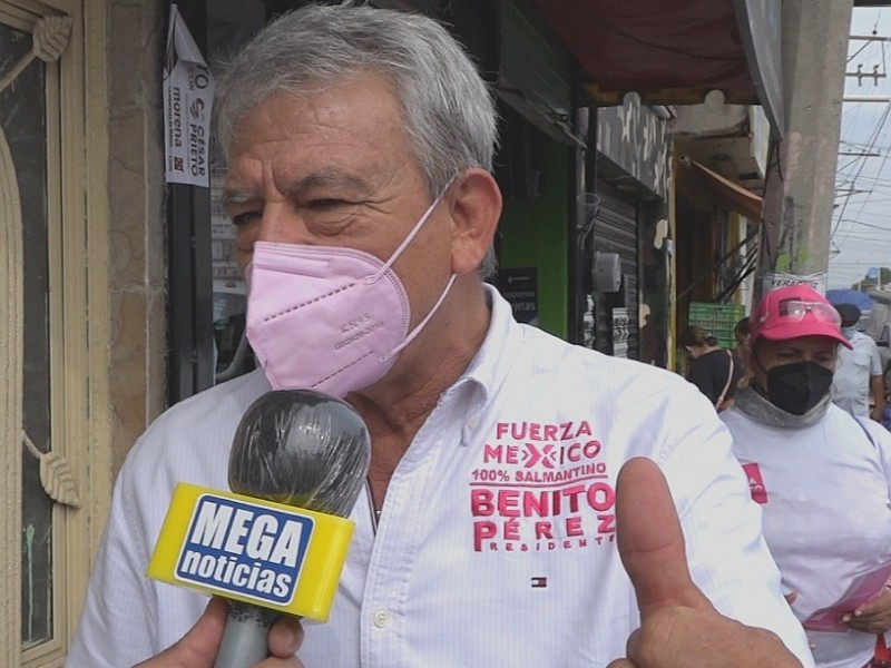 Respuesta de la gente superó expectativas de campaña: Benito Pérez