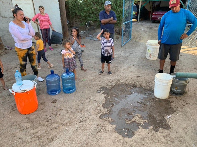 Restablece Oomapas y CFE servicio de agua