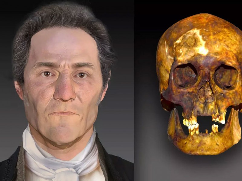Restauran rostro de hombre enterrado como “vampiro” hace 200 años