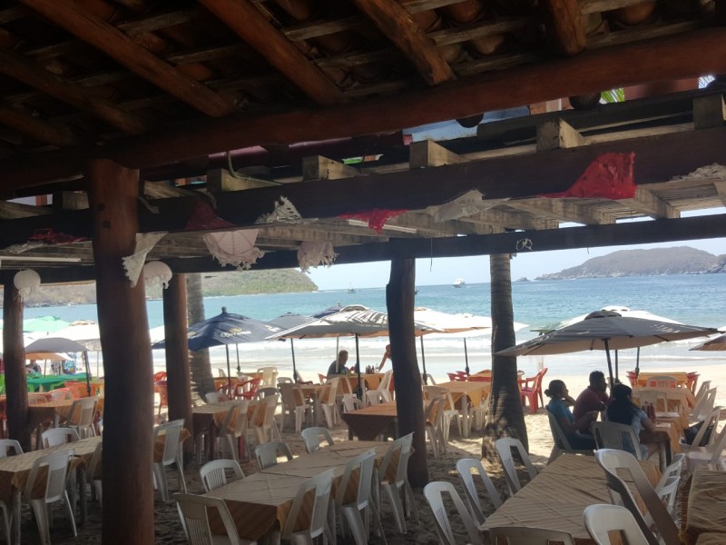 Restaurantes y playas con poca afluencia, reporta Canirac