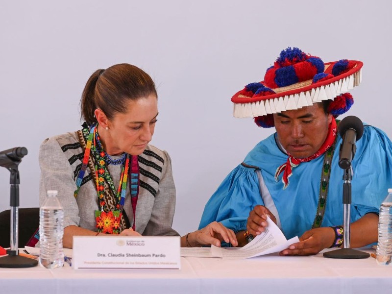 Restituyen tierras a pueblo Wixárika en Nayarit