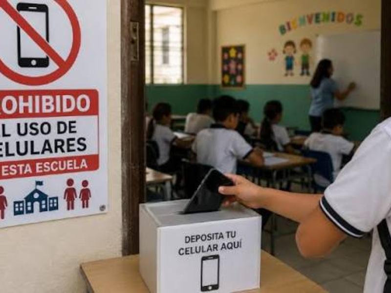 Restricción de celulares en escuelas será gradual desde noviembre