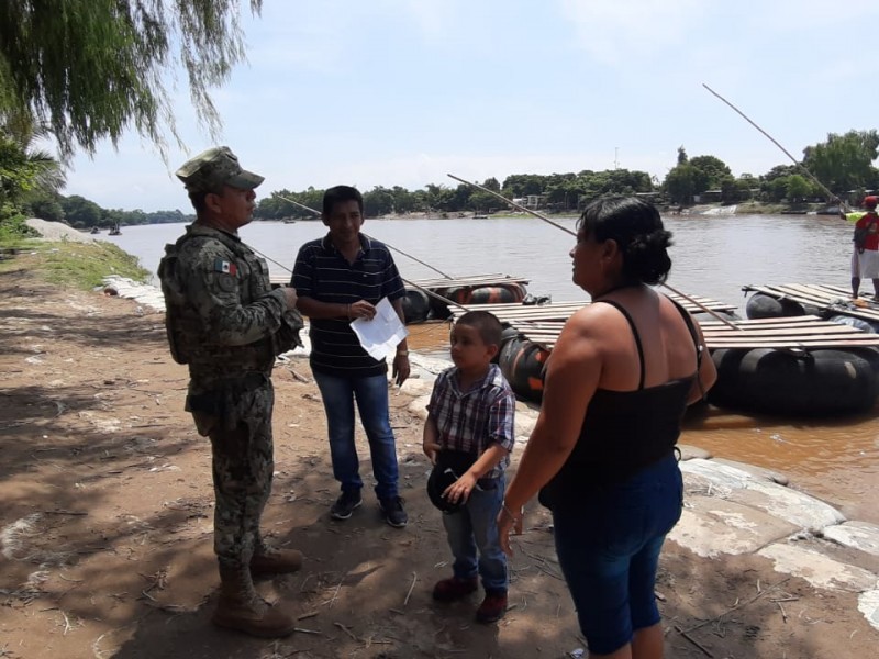 Restringen paso de Guatemaltecos a México por cercanía de caravana