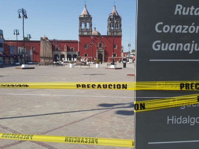 Restringen paso y reuniones en Jardín y Plaza cívica