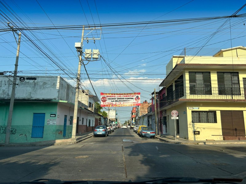 Resurgen lonas de advertencia a ladrones en Tuxtla Gutiérrez