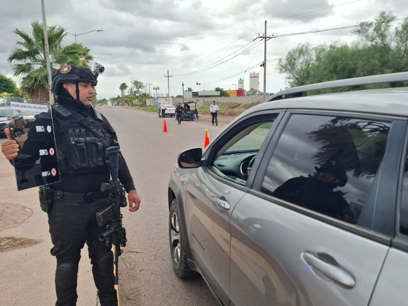 Retenes de “Déjate Ver” imponen 85 multas por polarizado indebido