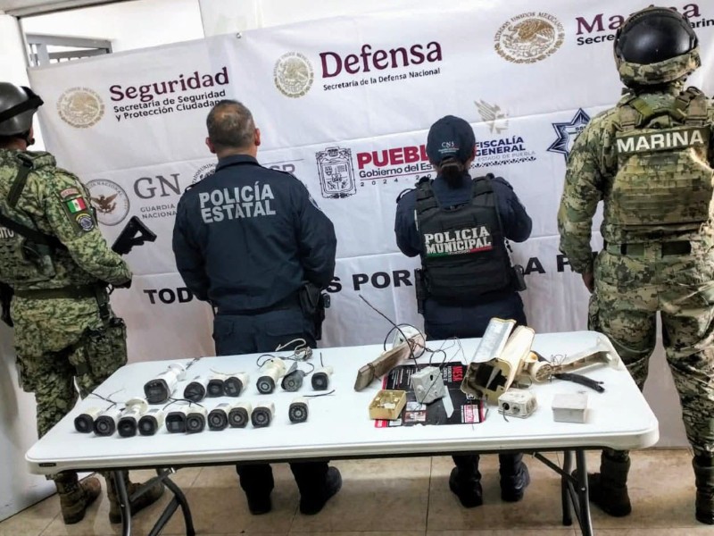 Retiran 17 cámaras falsas en la federal Puebla-Tehuacán