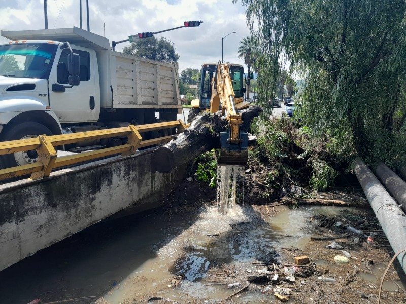 Retiran 30 toneladas de basura el dren Barajas