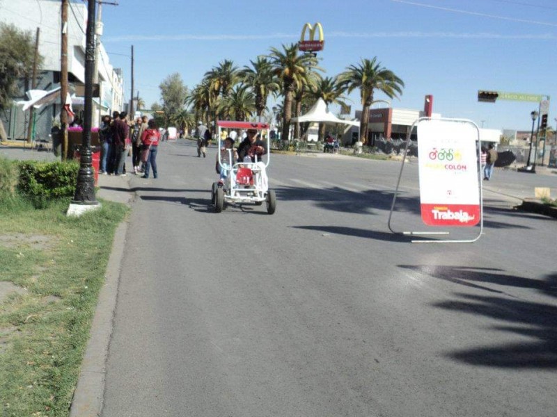 Retiran glorieta de la Colón