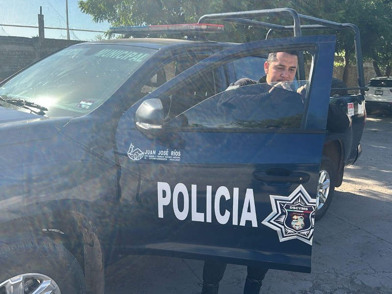 Retiran polarizado de patrullas en Juan José Ríos