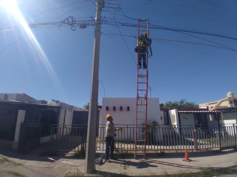 Retiran red coaxial de Megacable en colonia Centenario Isssteson