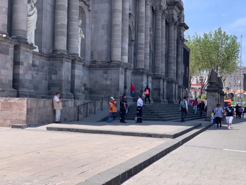 Visitan reliquias de San Charbel Toluca