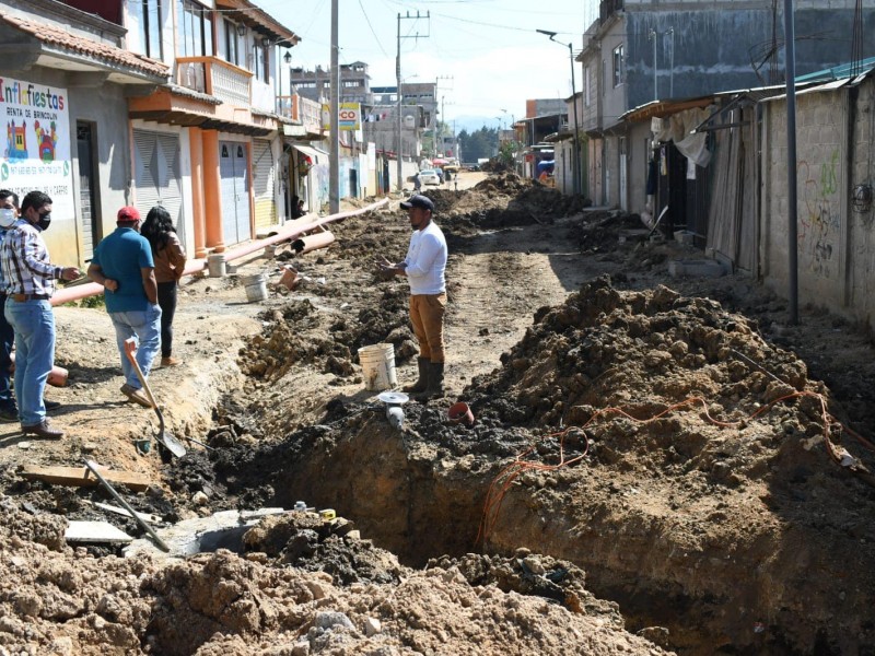 Retoma ayuntamiento de SCLC obras inconclusas en la ciudad