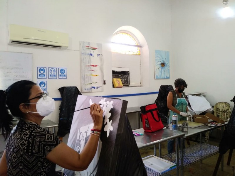 Retoma Casa de la Cultura talleres artísticos con protocolos de seguridad