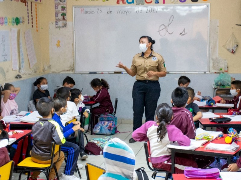 Retoma Policía Vial programa de prevención de educación.