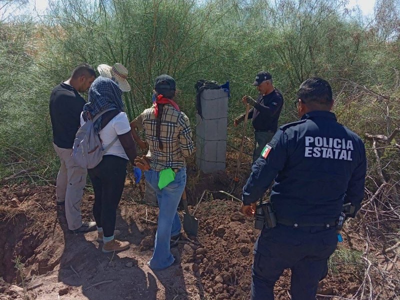 Retoman brigada en predio agrícola las Guerreras Buscadoras de Cajeme