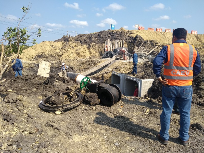 Retoman tandeo de agua potable en algunas colonias