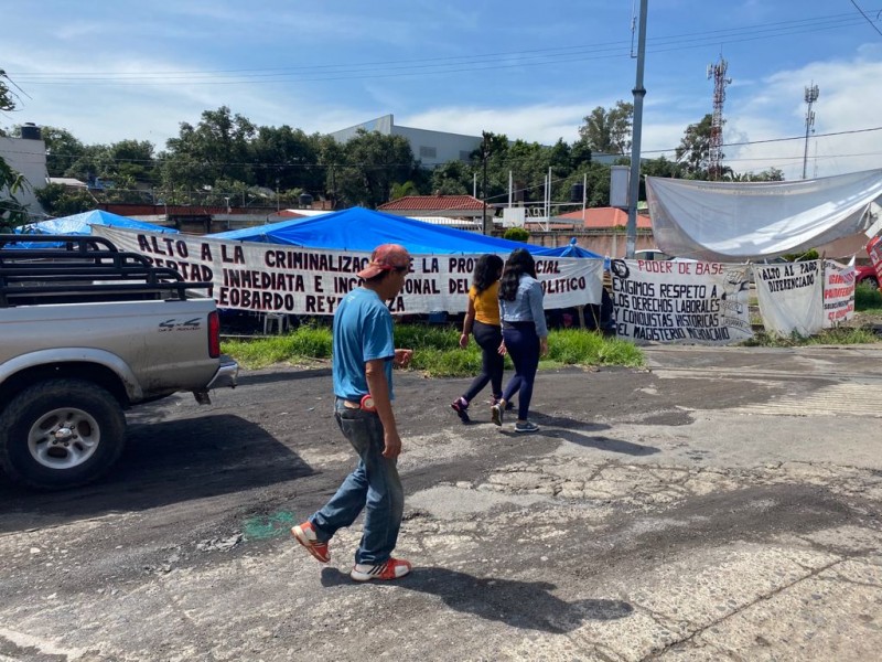 Retomará magisterio este jueves protestas en Michoacán
