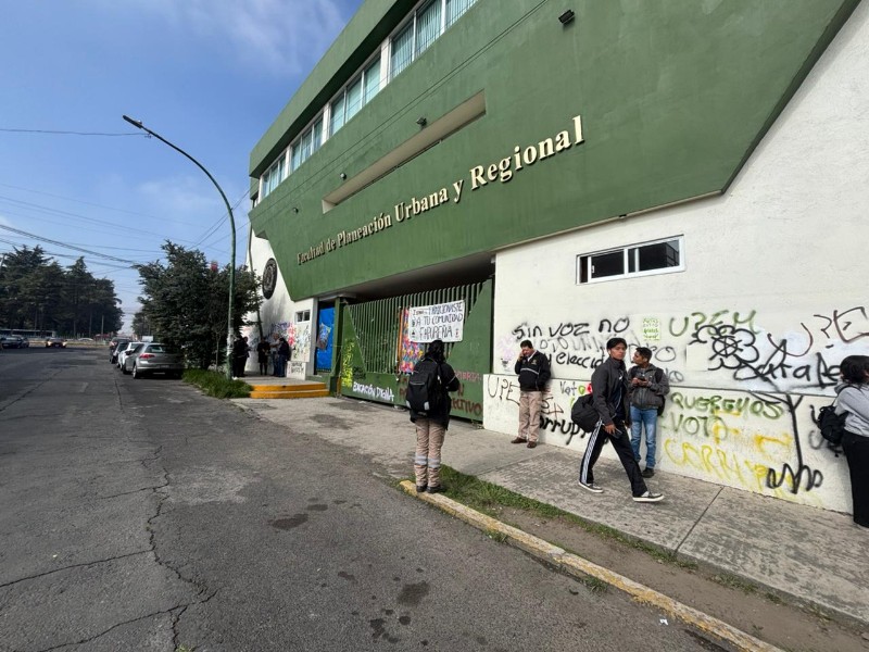Retornan paro: facultad de Planeación Urbana UAEMEX, alumnos ya no los reconocen