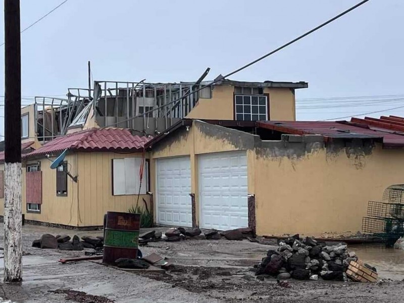 Reubicacion de casas de zonas de riesgo en Mulege