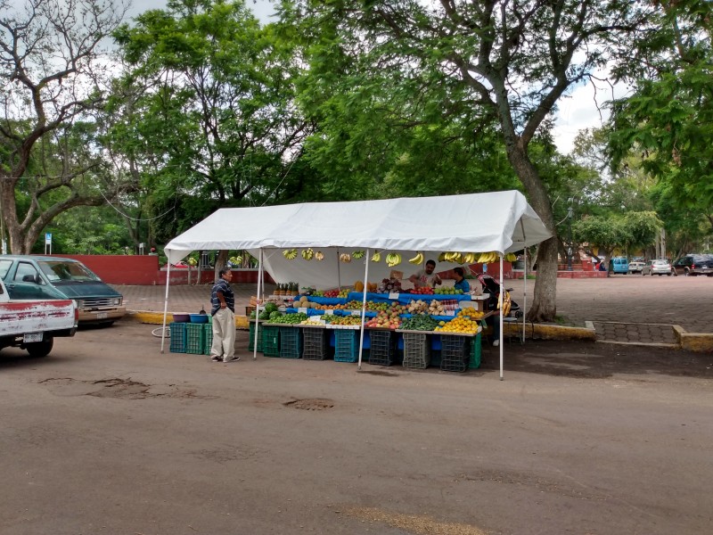 Reubican comerciantes ambulantes de Jiquilpan