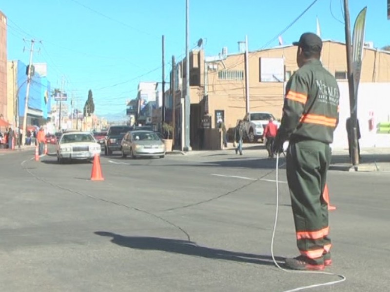 Reubicarán postes de alumbrado público en Avenida Obregón