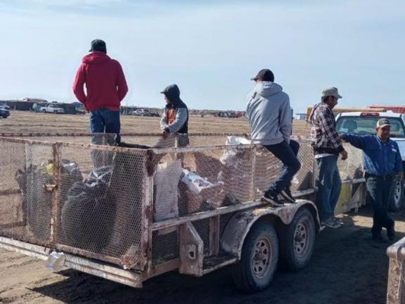 Recolectan 150 toneladas de basura durante semana santa