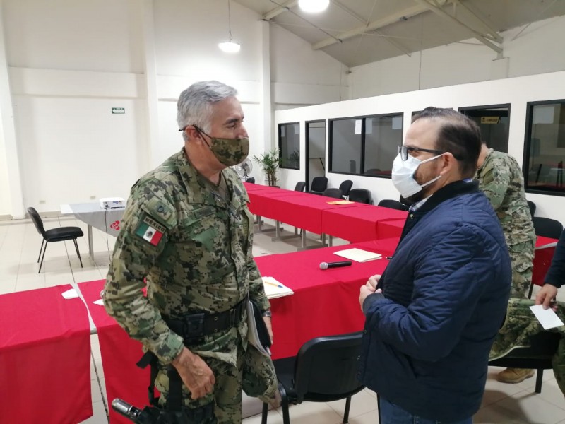 Reunión de fuerzas entre el estado y Cajeme