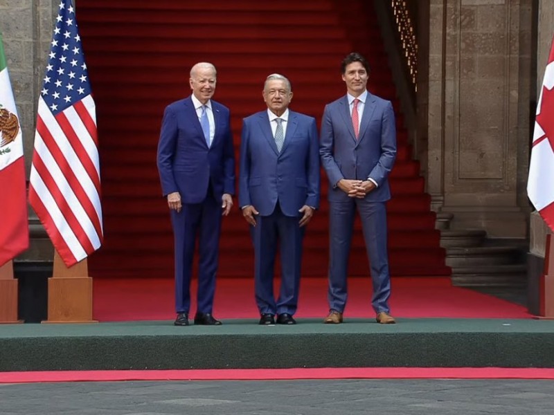 Reunión trilateral: Obrador se reúne con Biden y Trudeau