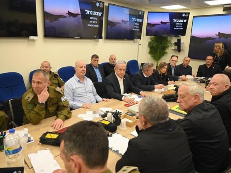 Reunión urgente del gabinete de guerra israelí