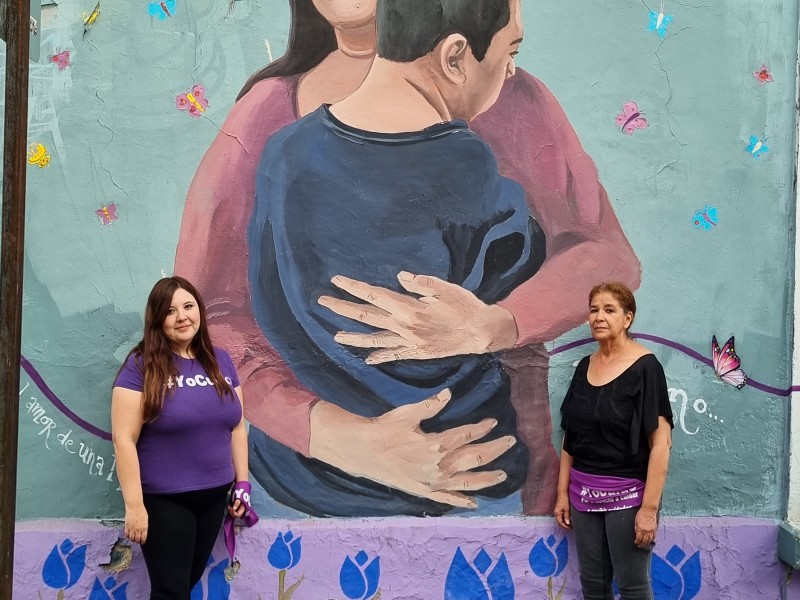 Revelan mural en honor a Luz Raquel
