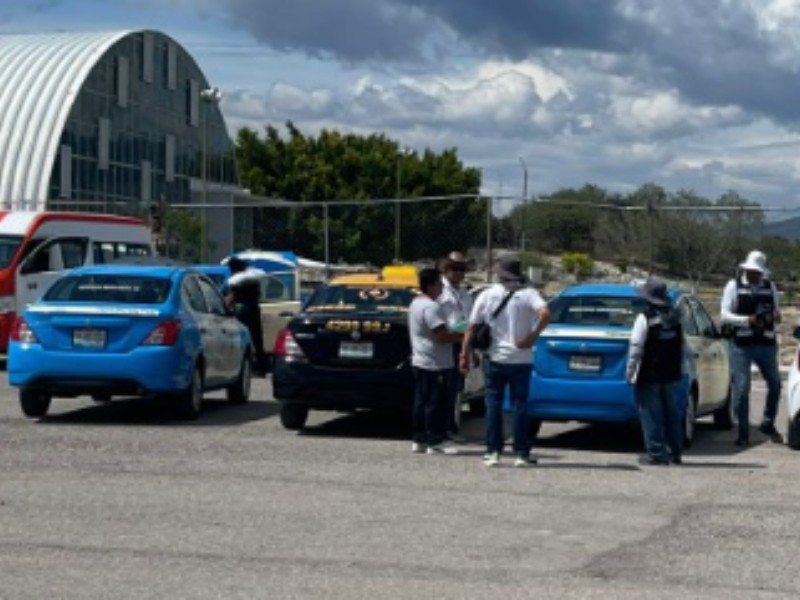 Revista Vehicular dará un padrón certero de taxis en Tehuacán