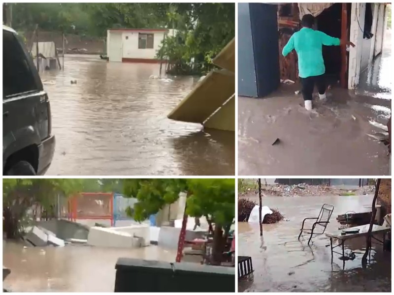 Riesgo inminente por inundaciones, familias lo pierden todo en Juan José Ríos
