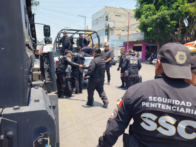 Riña al interior del Reclusorio Oriente deja 8 heridos