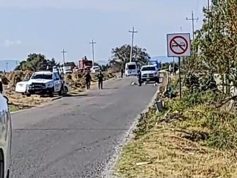 Riña en Tlachichuca deja un muerto por arma de fuego