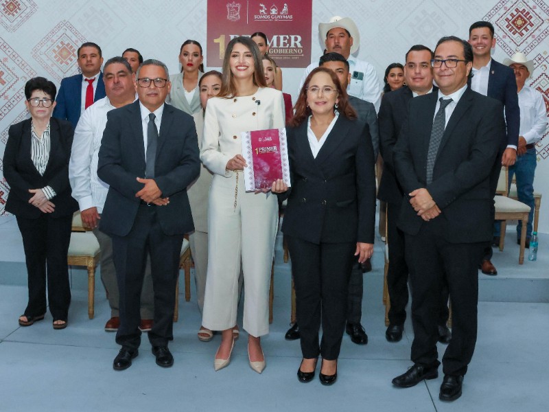 Rinde alcaldesa de Guaymas primer informe de gobierno