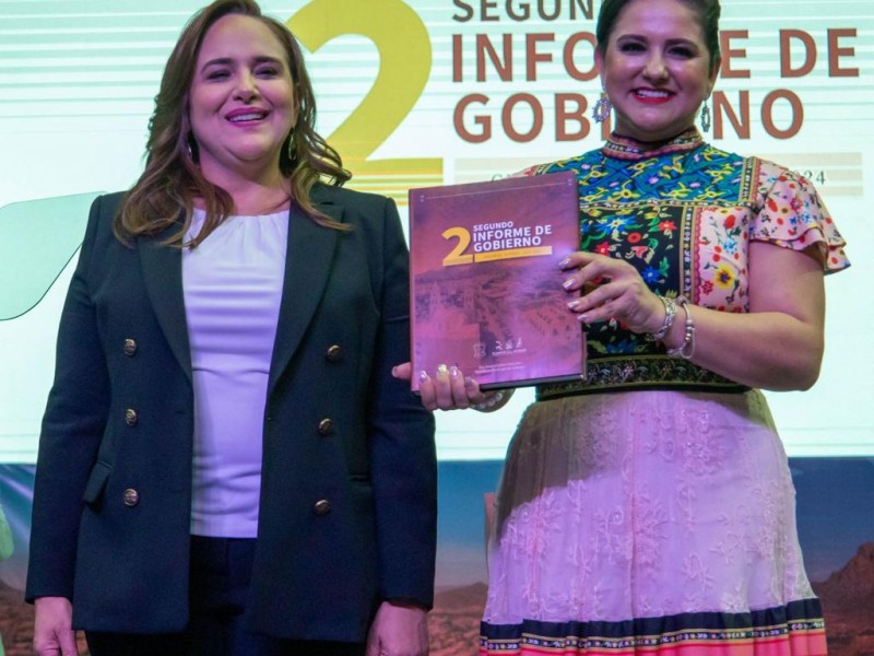 Rinde Doctora Karla Córdova González Segundo Informe de Gobierno