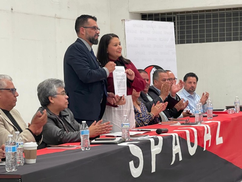 Rinde Jenny González Arenas su segundo informe al frente del SPAUAZ
