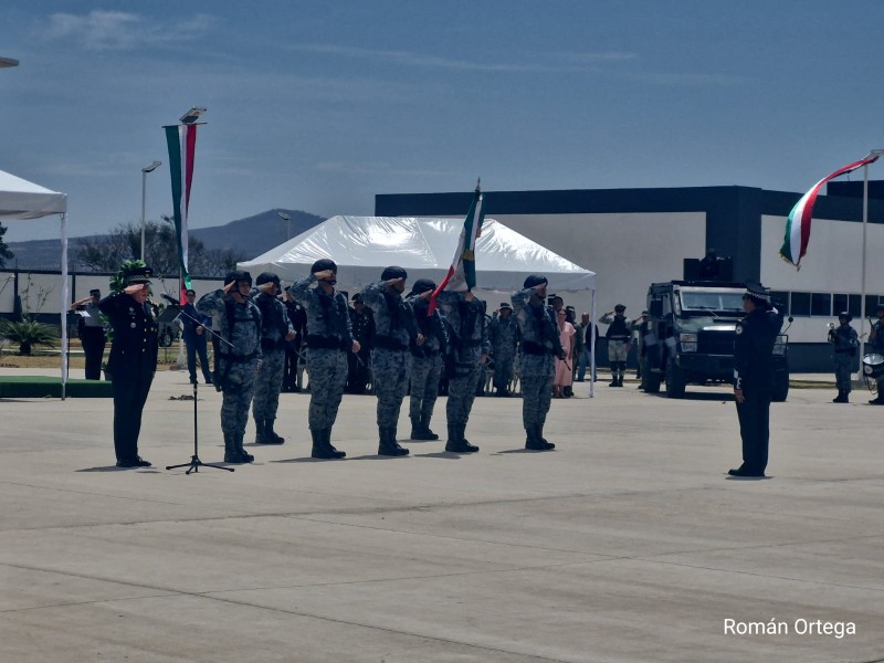 Rinde protesta nuevo coordinador región occidente de Guardia Nacional
