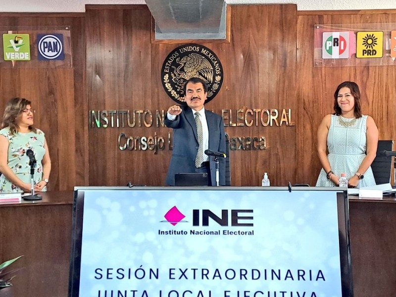 Rinde protesta vocal de junta local ejecutiva del INE Oaxaca