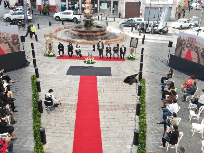 Rinden homenaje a artista plástico zacatecano