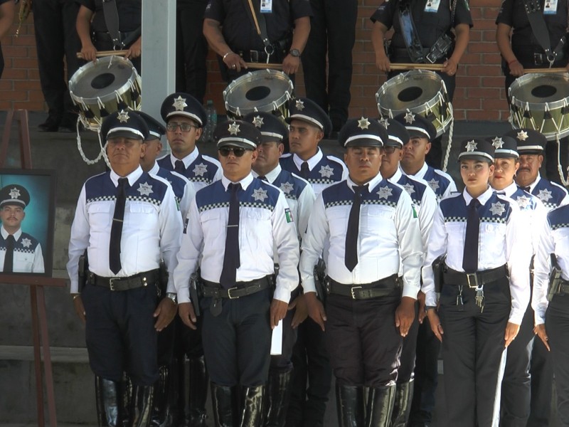 Rinden homenaje a Julio César “Parcero” elemento de policía vial en León