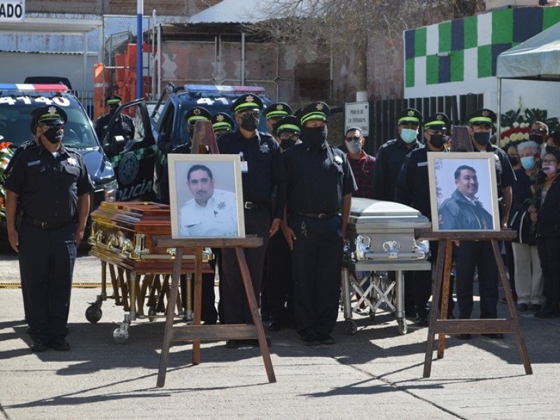 Rinden homenaje póstumo a Policías de Seguridad Vial