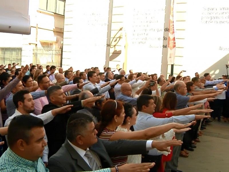 Rinden protesta integrantes del COPLAM