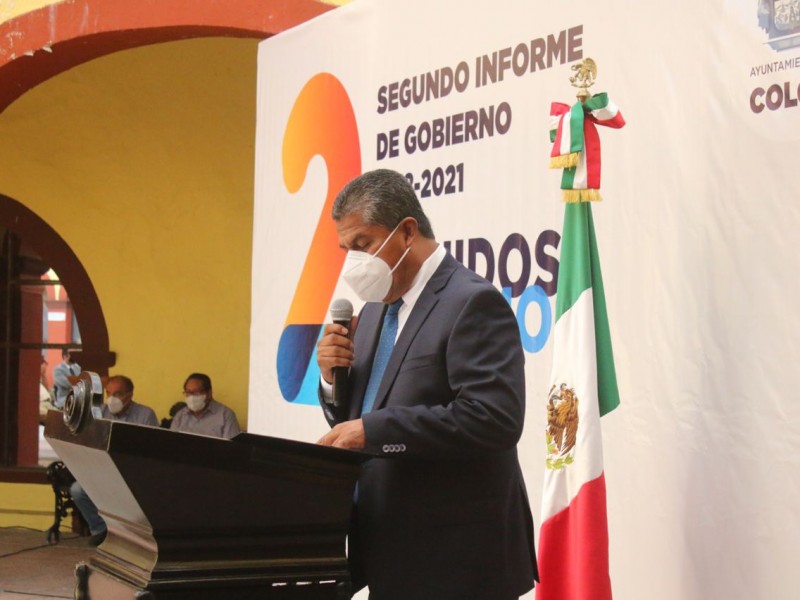 Rinden Segundo Informe de Gobierno del Municipio de Colón