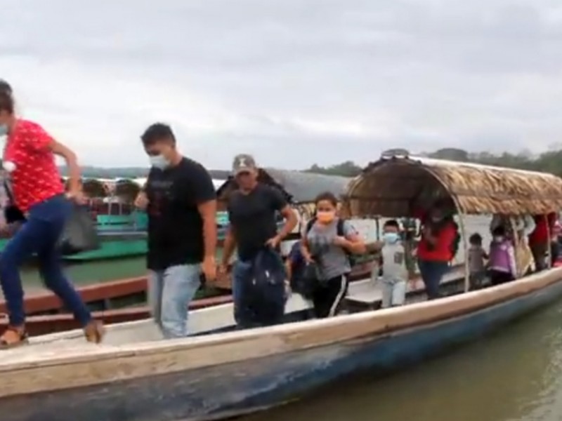 Río Usumacinta, punto ciego para flujo de migrantes