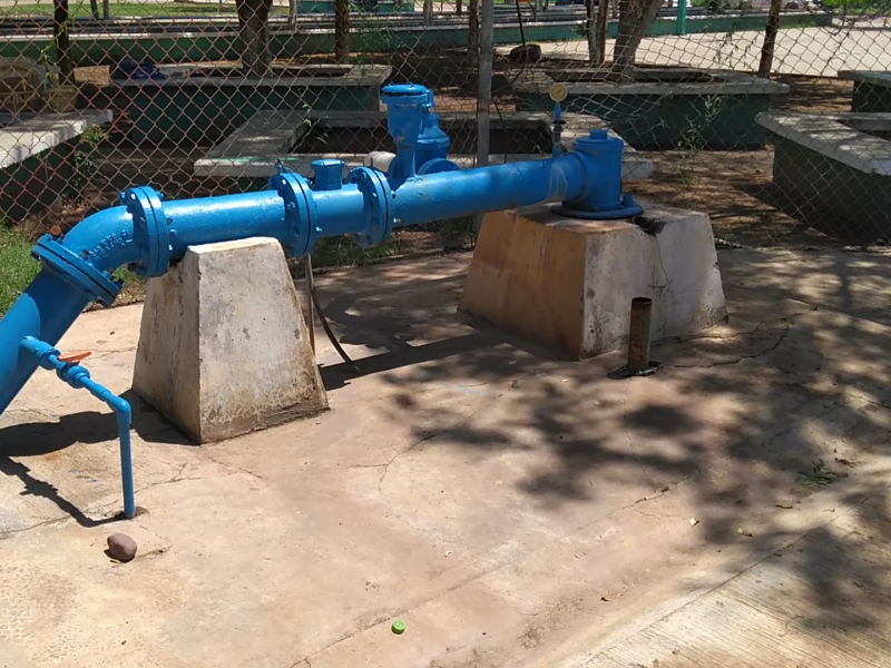 Roban cableado, dejan sin agua al Campo 5